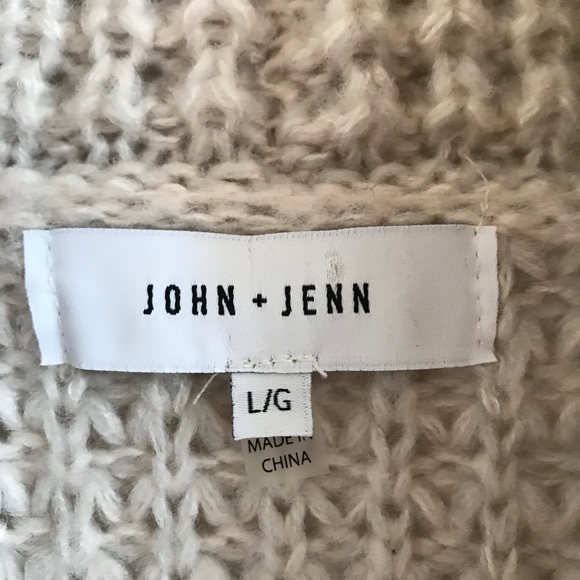 SOLD ASOS John + Jenn Manon Chunky Cardigan SZ L - Picture 7 of 8